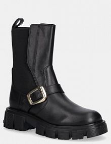 Sztyblety Love Moschino  czarne damskie JA24105G1NIA0000