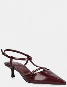 Sandały na szpilce ALDO  bordowy 14055185.GALATRIX