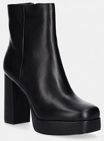 Botki na słupku ALDO  czarne 14055283.VAYLEN