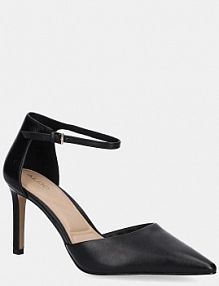 Sandały na szpilce ALDO  czarne 14118334.MERLO