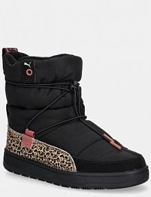 Śniegowce Puma  czarne damskie 402654