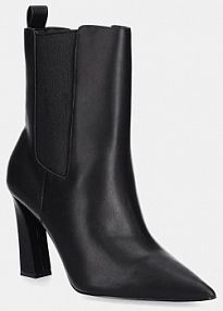 Botki na słupku ALDO  czarne 14147559.LIORA