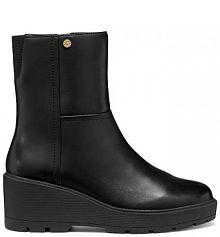 Botki na koturnie Geox  czarne D563VA.00043.C9999