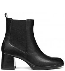 Botki na słupku Geox  czarne D56XBC.00081.C9999