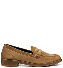 Mokasyny Geox  brązowe damskie D46QAB.00022.C6372