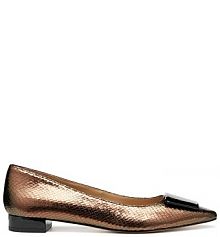 Baleriny Geox  brązowe damskie D56YUA.0KYHH.C6238