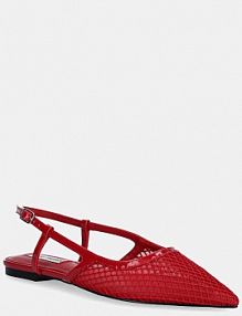 Baleriny Steve Madden  czerwone damskie 11003838.CYS