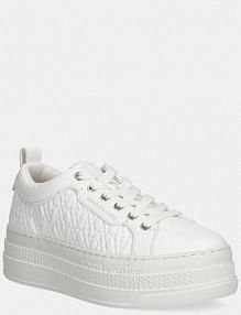 Sneakersy Armani Exchange  białe damskie XW001630.AF17351.U0011