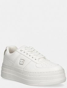 Sneakersy Armani Exchange  białe damskie XW001631.AF17351.MZ128