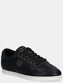 Sneakersy Armani Exchange  czarne damskie XW001668.AF17628.UC001