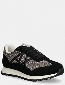 Sneakersy Armani Exchange  czarne damskie XW002155.AF19529.UC001