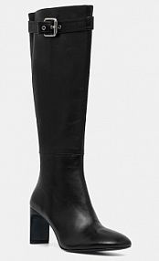 Kozaki PATRIZIA PEPE  czarne damskie 8Y0137.L048.FB30