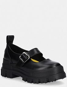 Baleriny Buffalo  czarne damskie 1620046.BLK