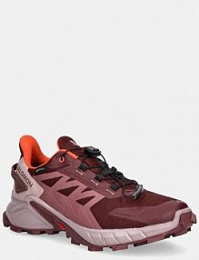 Buty turystyczne Salomon  bordowy damskie L47594500