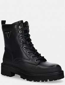 Workery Guess  czarne damskie FLFB2D.LEA10.BLACK