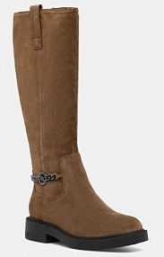 Kozaki Guess  brązowe damskie FLFYN2.LEA11.BROWN