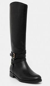 Kozaki Lauren Ralph Lauren  czarne damskie 802967771001.001