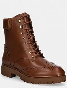 Botki Lauren Ralph Lauren  brązowe damskie 802977885001.200