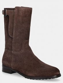 Botki Lauren Ralph Lauren  brązowe damskie 802980070002.200