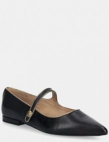 Baleriny Lauren Ralph Lauren  czarne damskie 802980119001.001