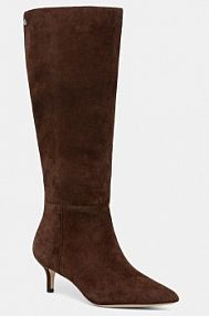 Kozaki Lauren Ralph Lauren  brązowe damskie 802967811004.200