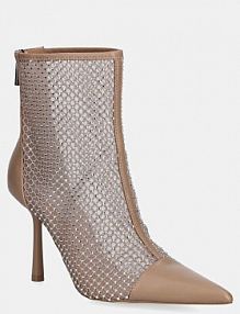 Botki na szpilce Steve Madden  beżowe 11004774.TMS