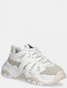 Sneakersy PATRIZIA PEPE  białe damskie 8Z0043.V005.J4Q7