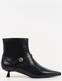 Botki na szpilce Karl Lagerfeld  czarne KL30168.000