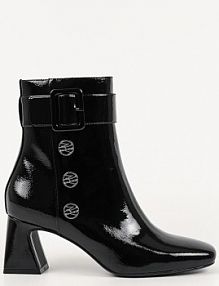 Botki na słupku Karl Lagerfeld  czarne KL31455A.100