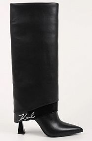 Kozaki Karl Lagerfeld  czarne damskie KL32081.000