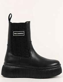 Botki Karl Lagerfeld  czarne damskie KL42365.40X