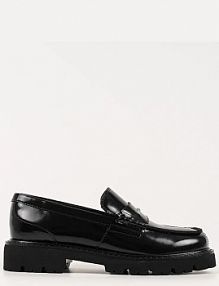 Mokasyny Karl Lagerfeld  czarne damskie KL42224.000