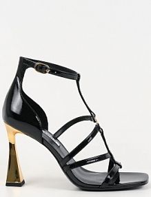 Sandały na szpilce Karl Lagerfeld  czarne KL32001.1BP