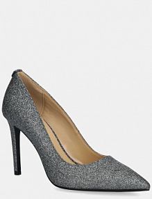 Szpilki MICHAEL Michael Kors  srebrne 40F5HNHP1M.041