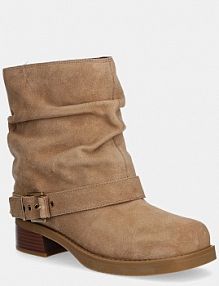 Botki na słupku MICHAEL Michael Kors  beżowe 40F5COFE5S.297