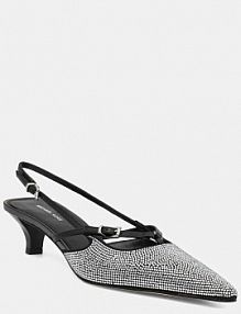 Szpilki MICHAEL Michael Kors  srebrne 40F5SLMP1S.001