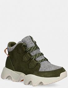 Śniegowce Sorel  zielone damskie 2099121355