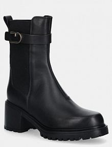 Botki na słupku Furla  czarne YK17UBC.BX4237.O6000