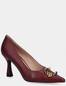 Szpilki Coccinelle bordowy E4.SB3.13.01.01.R52