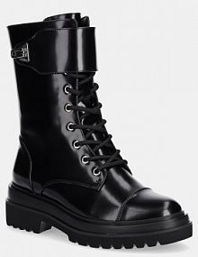 Workery Coccinelle  czarne damskie E4.T3K.35.01.01.001