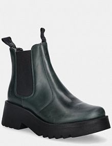 Sztyblety Fly London  zielone damskie P144789010