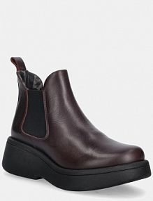 Sztyblety Fly London  bordowy damskie P145159011