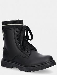 Botki Tommy Hilfiger  czarne dziecięce T1A5.34006