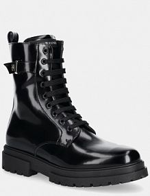 Botki Tommy Hilfiger  czarne dziecięce T4A5.34028.35.40