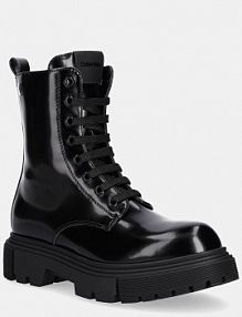 Botki Calvin Klein Jeans  czarne dziecięce V4A5.83133.35.39