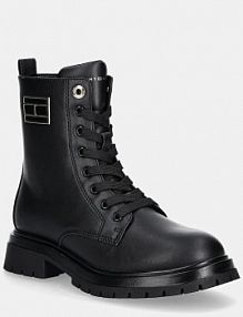 Botki Tommy Hilfiger  czarne dziecięce T3A5.34015
