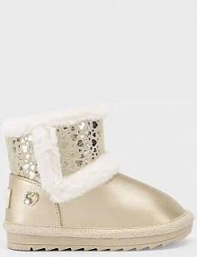 Śniegowce Mayoral  beżowe dziecięce 42575.34D.Baby.9BYA