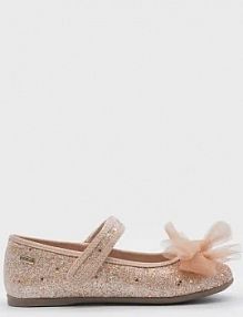 Baleriny Mayoral  złote dziecięce 44552.44C.Mini.9BYA