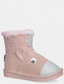 Śniegowce Garvalin  różowe dziecięce 251556