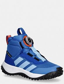 Buty turystyczne Adidas  niebieskie dziecięce JR3106